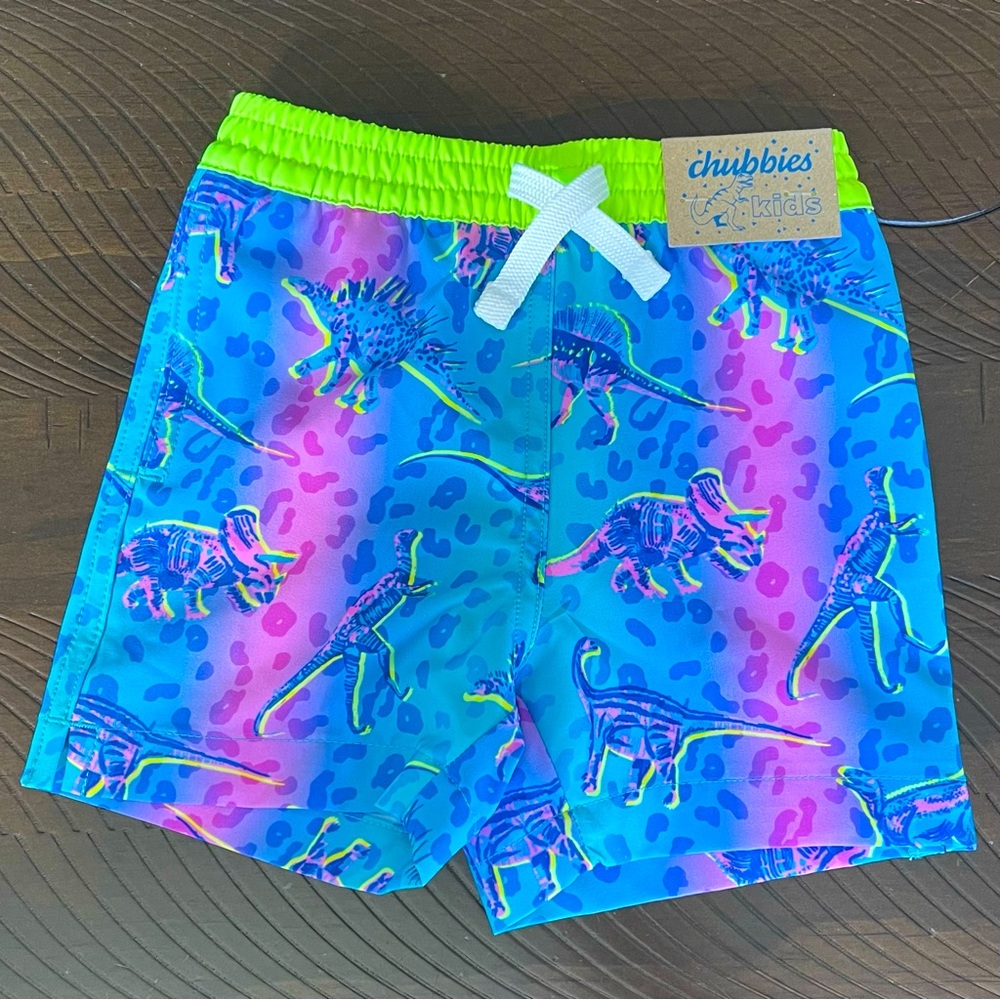 BRAND NEW!! Boys Chubbies Swim Trunks Size 18-24M